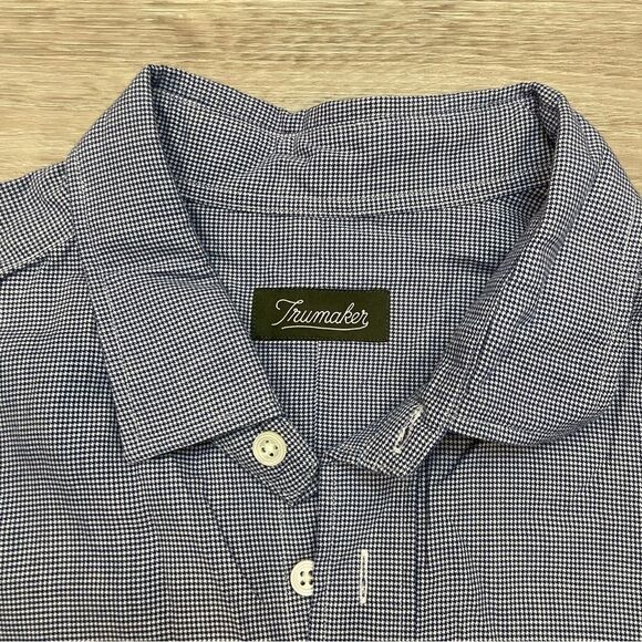 Trumaker Cotton Cashmere Casual Button Down Shirt - Picture 2 of 6